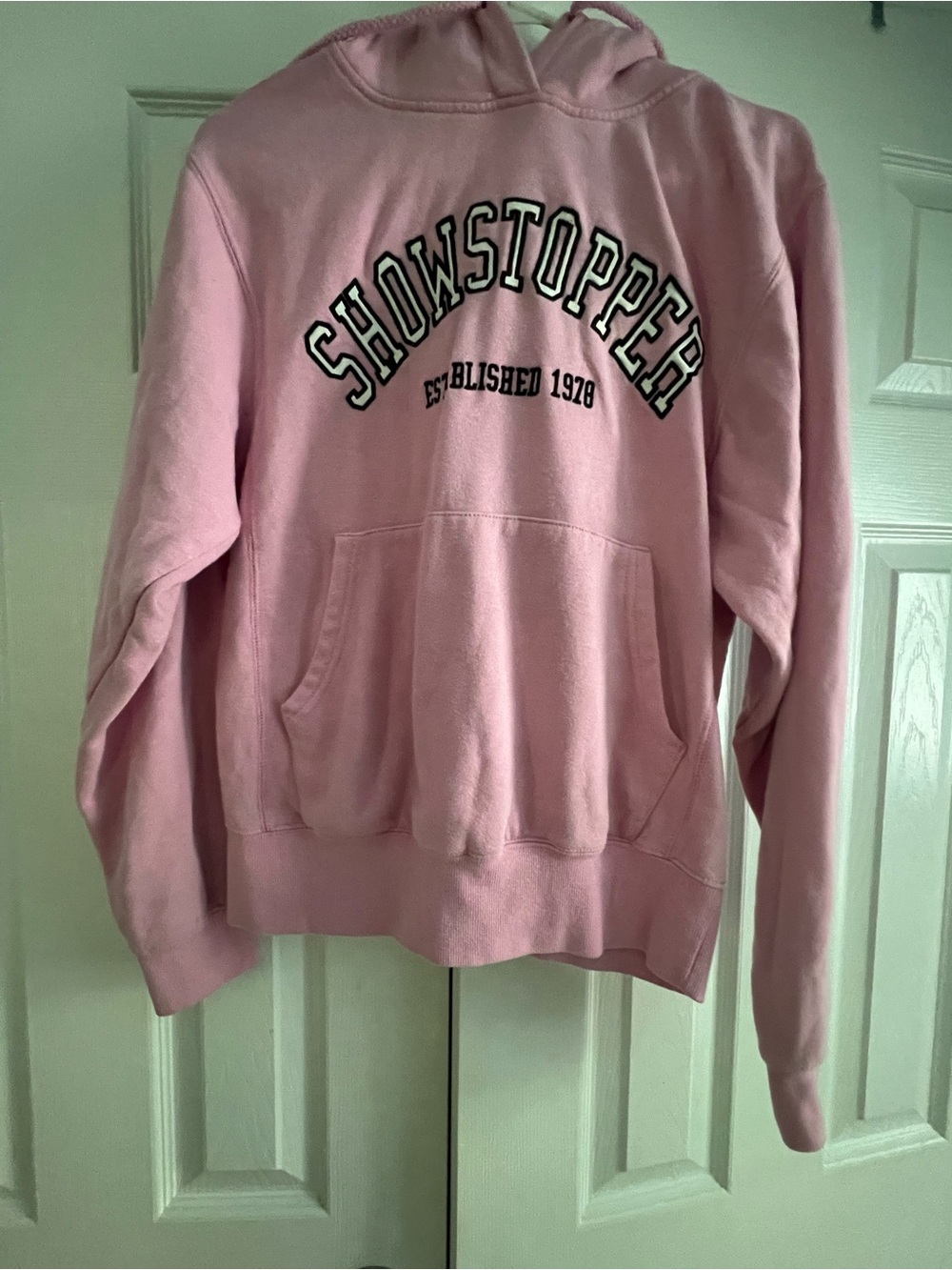 Showstopper Pink Hooded Sweatshirt